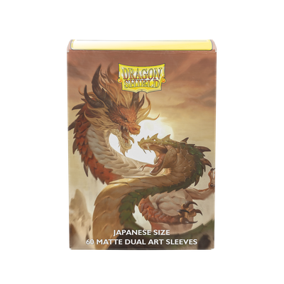 Sleeves - 59x86mm (Japanese) - Dragon Shield - 60/pk - Dual Matte - Wood Snake