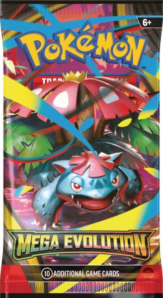 Pokemon TCG - Mega Evolution: Base Set Booster Pack