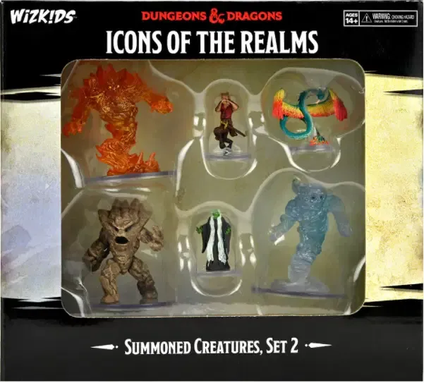 D&amp;D Icons of the Realms: Summoned Creatures Set 2 Premium Painted Miniatures