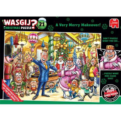 1000 pcs - WASGIJ Christmas: #21, A Very Merry Makeover