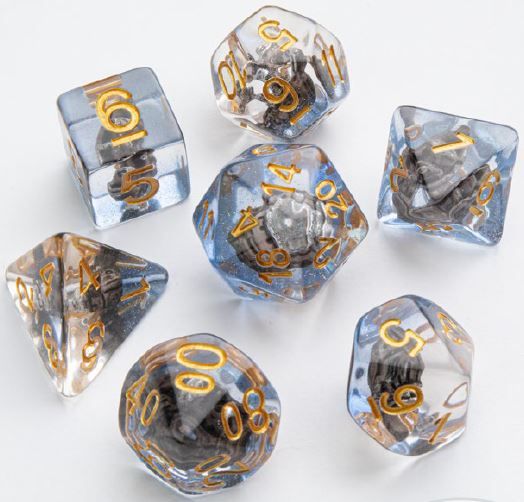 7-Piece RPG Dice Set - Embraced Cursed Ship
