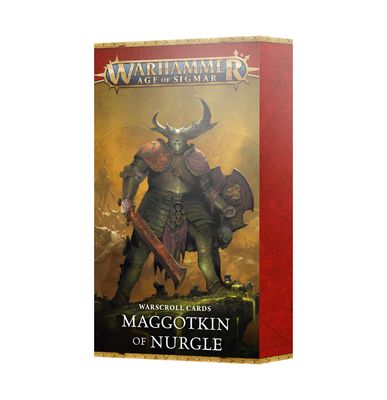 Warhammer Age of Sigmar: Maggotkin of Nurgle - Warscroll Cards (2026)