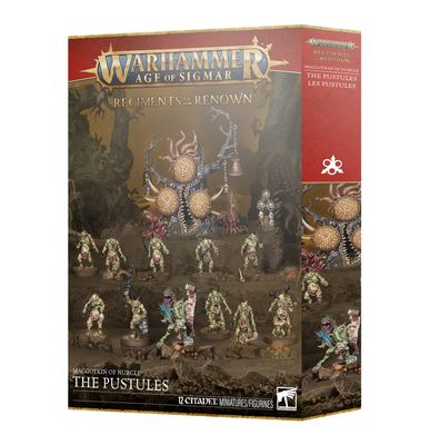 Warhammer Age of Sigmar: Maggotkin of Nurgle - Regiment of Renown: The Pustules