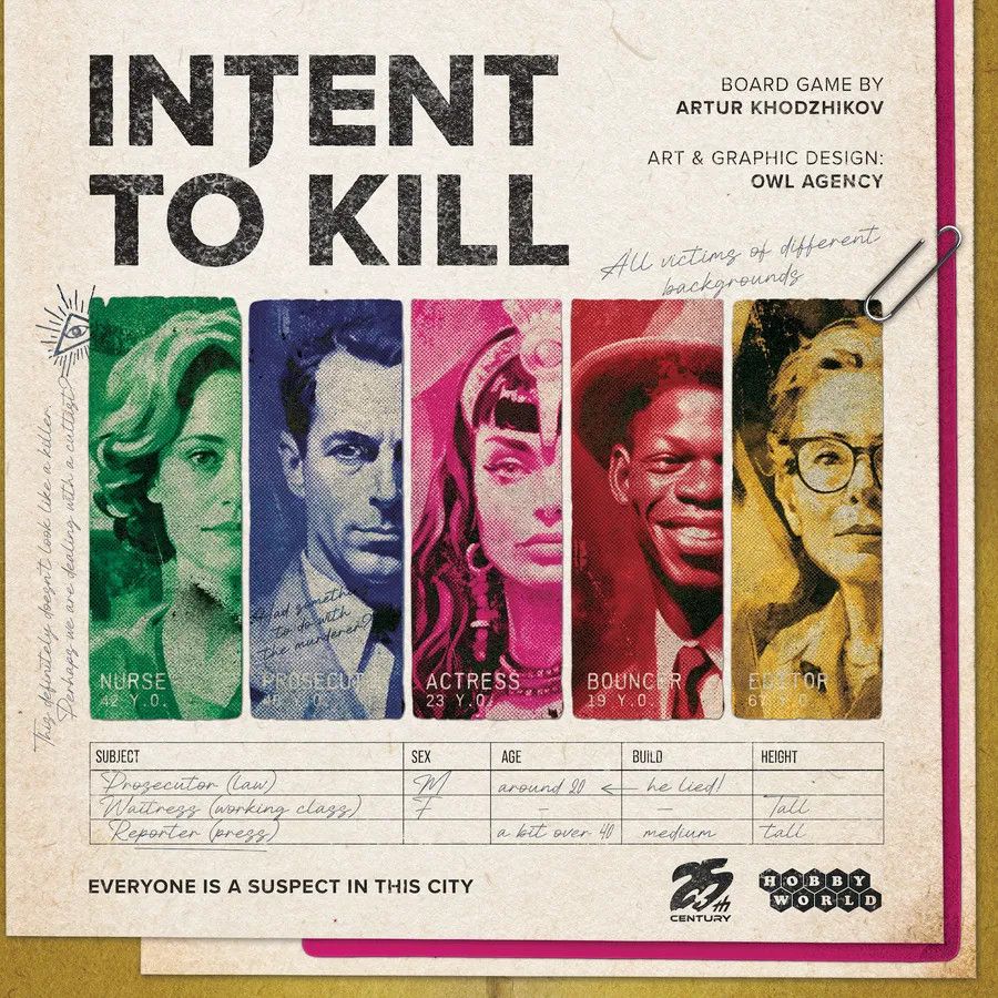 **PRE-ORDER** Intent to Kill