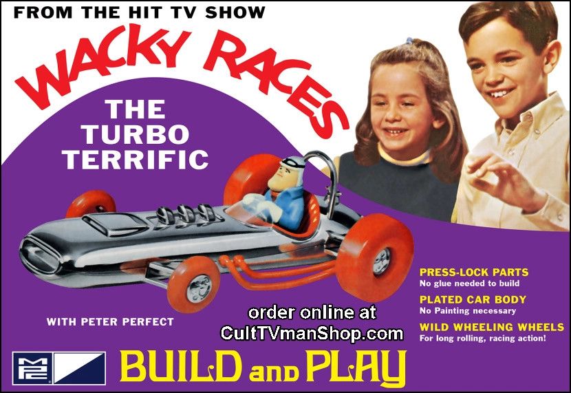 Wacky Races The Turbo Terrific Model Kit (1:32 Scale)