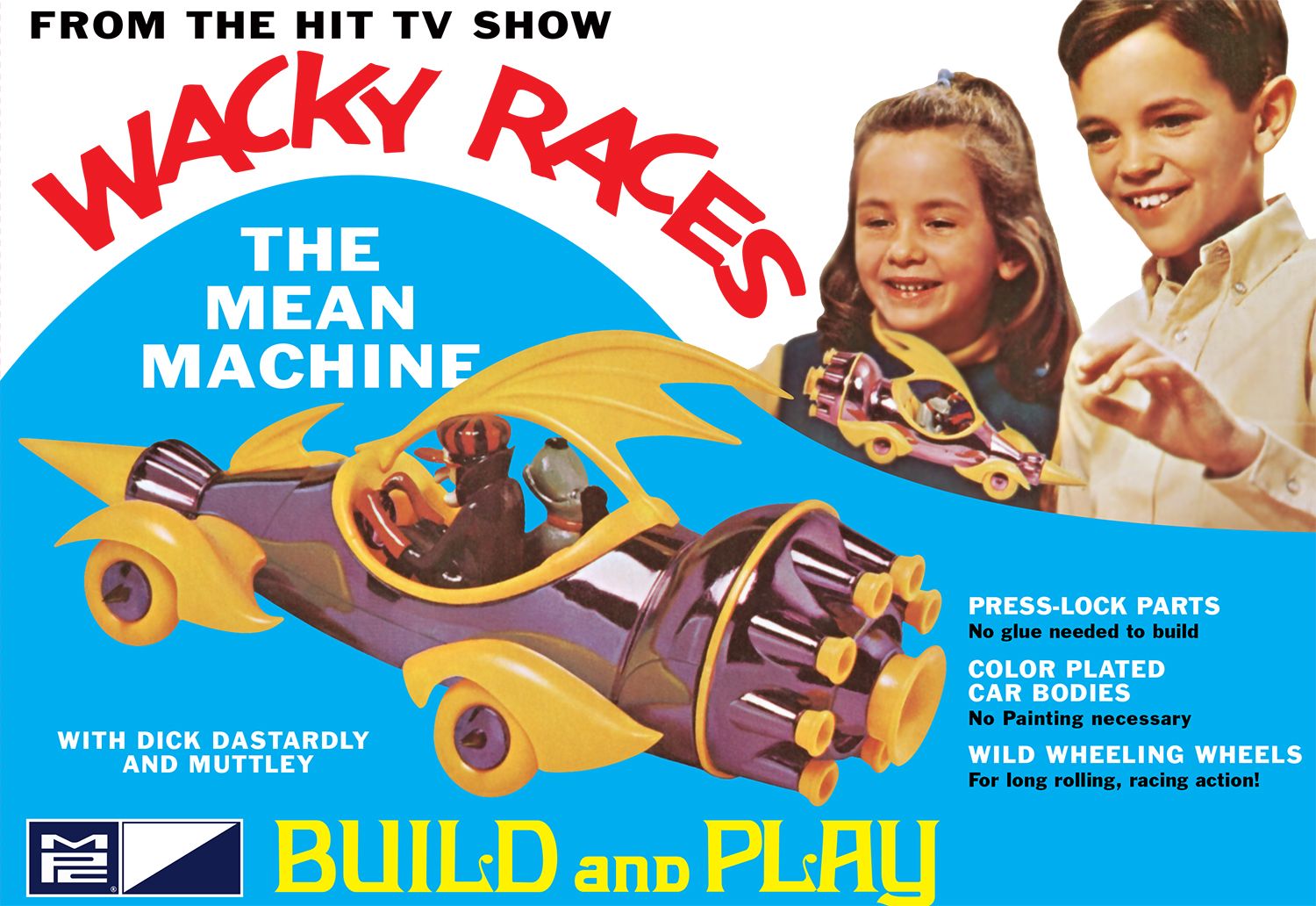 Wacky Races The Mean Machine Model Kit (1:32 Scale)