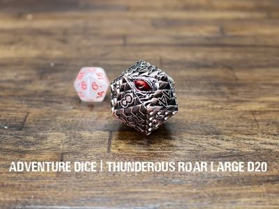 35mm Metal D20 - Thunderous Roar