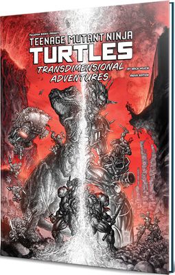 Teenage Mutant Ninja Turtles &amp; Other Strangeness RPG: Transdimensional Adventures: Redux Edition (Black, White &amp; Red Cover)