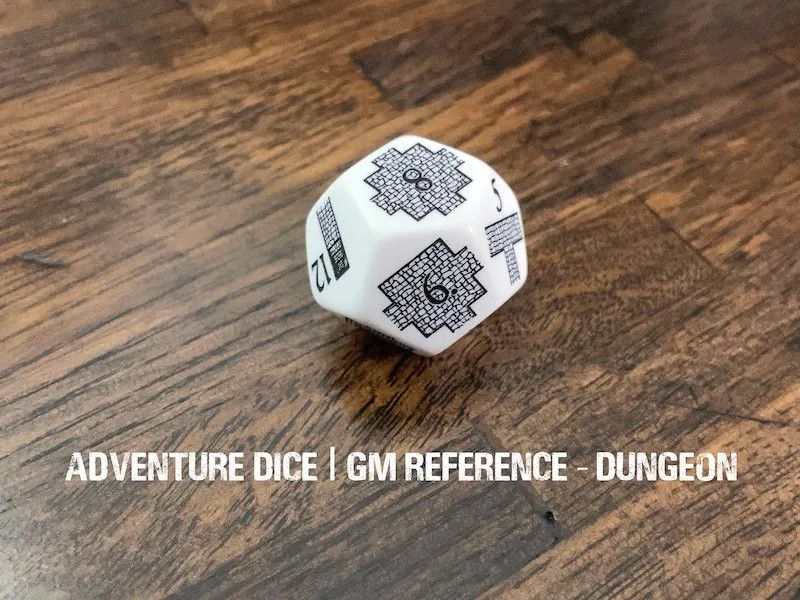 GM Reference Dice - Dungeon