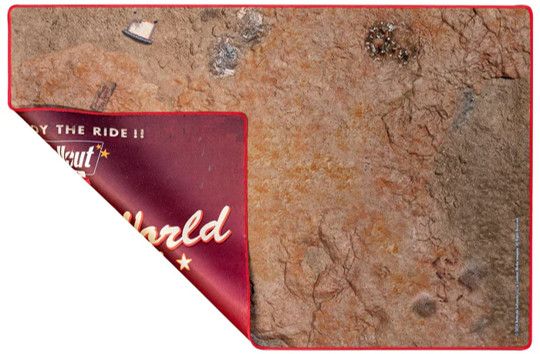 Playmat - Fallout: Factions - Dry Rock Gulch/Nuka-Girl Poster