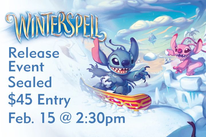 Lorcana: Winterspell Sealed Release Event - Feb. 15 @ 2:30pm