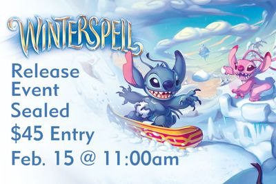 Lorcana: Winterspell Sealed Release Event - Feb. 15 @ 11:00am