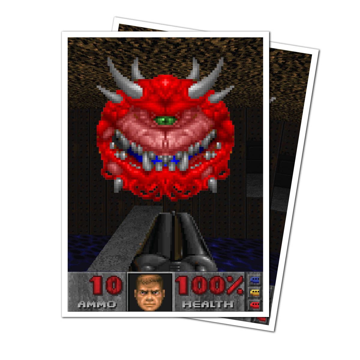 Sleeves - 66x91mm - Ultra Pro Apex - 105/pk - Doom: Cacodemon