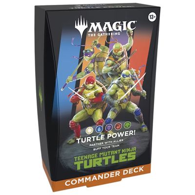 **PRE-ORDER** Magic the Gathering TCG Teenage Mutant Ninja Turtles Commander Deck - Turtle Power