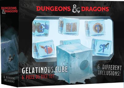 Dice: D&amp;D Gelatinous Cube D6 6-Pack