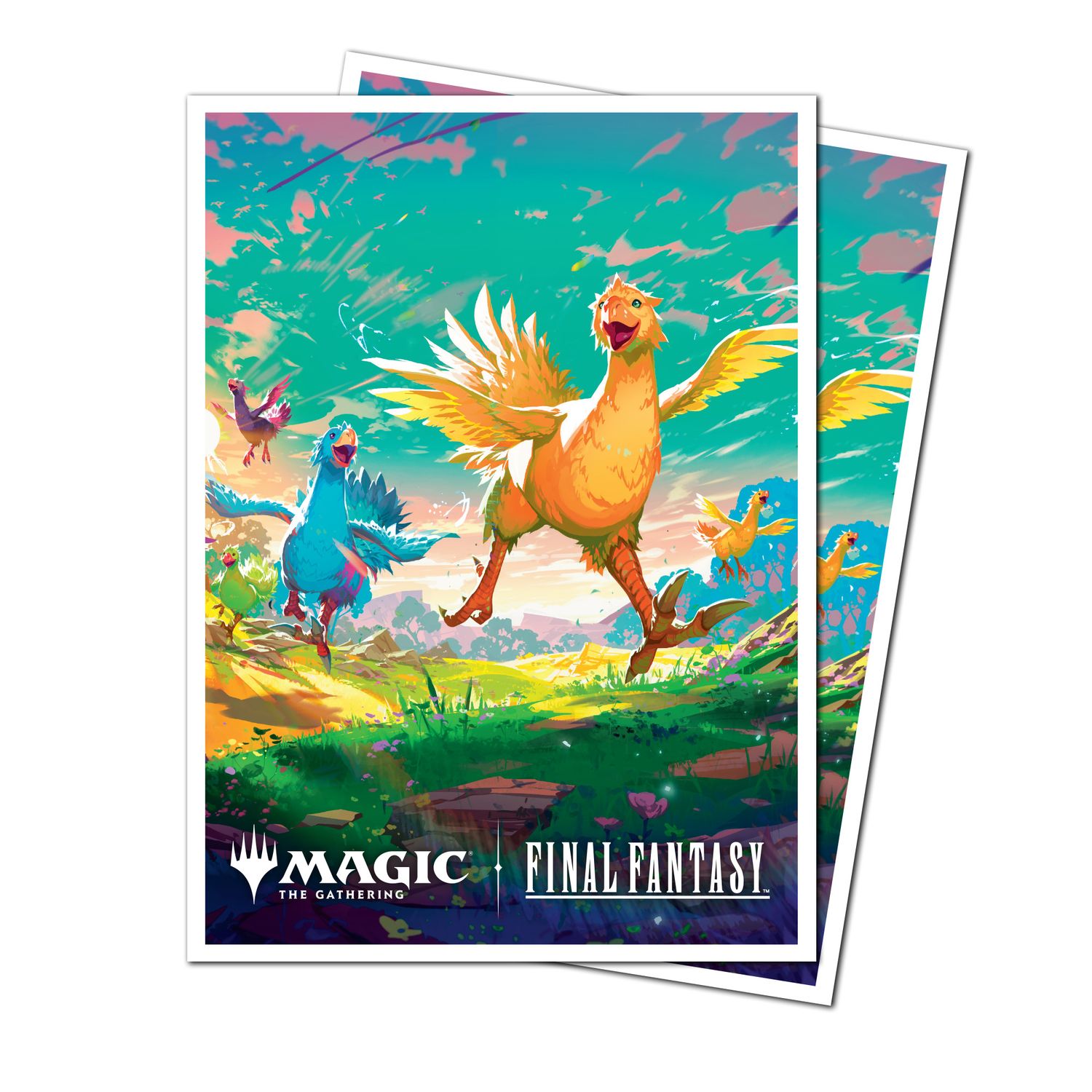 Sleeves - 66x91mm - Ultra Pro Apex - 105/pk - MTG Final Fantasy - Chocobo Racing