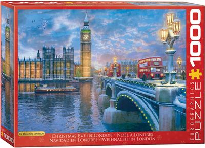 1000 pcs - Christmas Eve In London