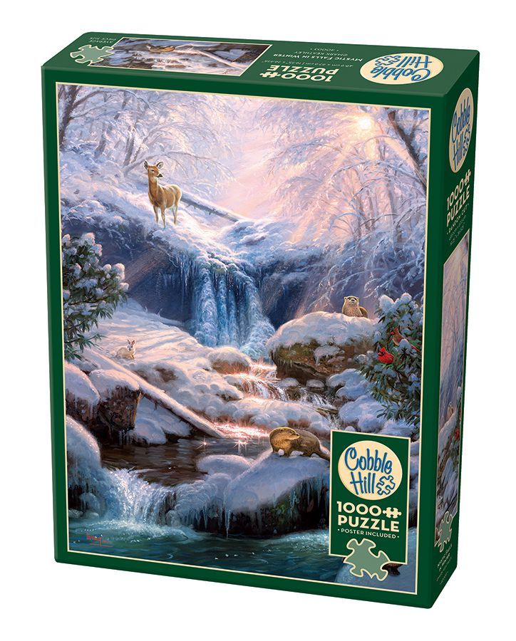 1000 pcs - Mystic Falls in Winter
