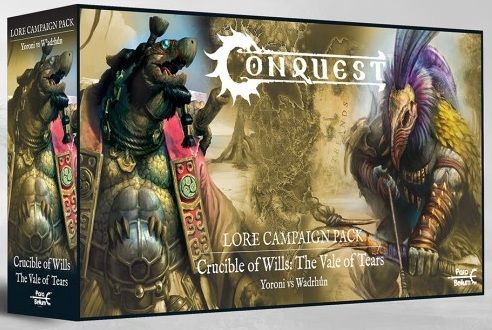 Conquest: Lore Campaign Pack - Crucible of Wills: The Vale of Tears Campaign