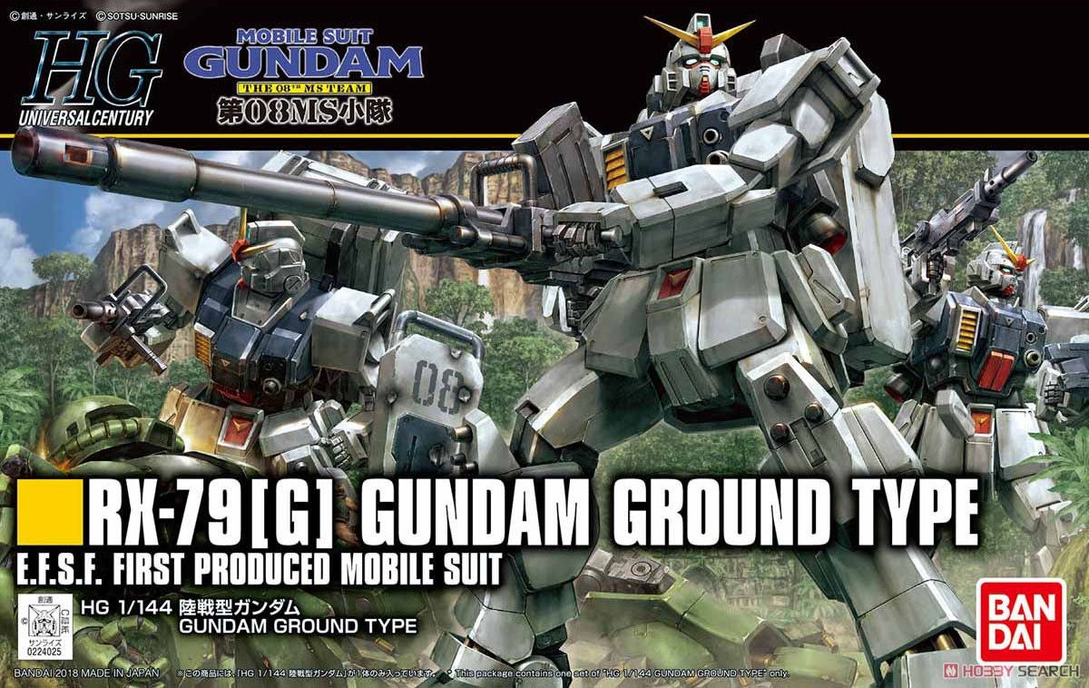 RX-79[G] Ground Gundam Type 'Gundam 08th MS Team' Model Kit (1/144 Scale)