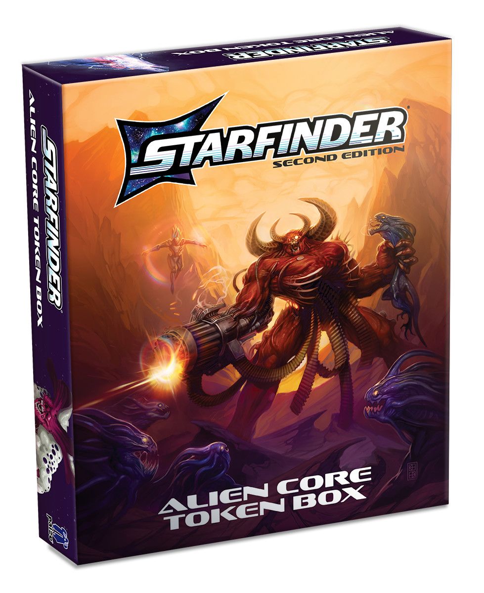 Starfinder RPG 2E: Alien Core Token Box