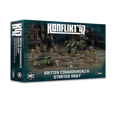 Konflikt '47: Starter Army - British Commonwealth
