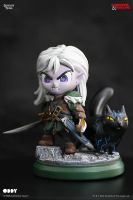 Dungeons &amp; Dragons: Drizzt Do'Urden with Guenhwyvar Figure