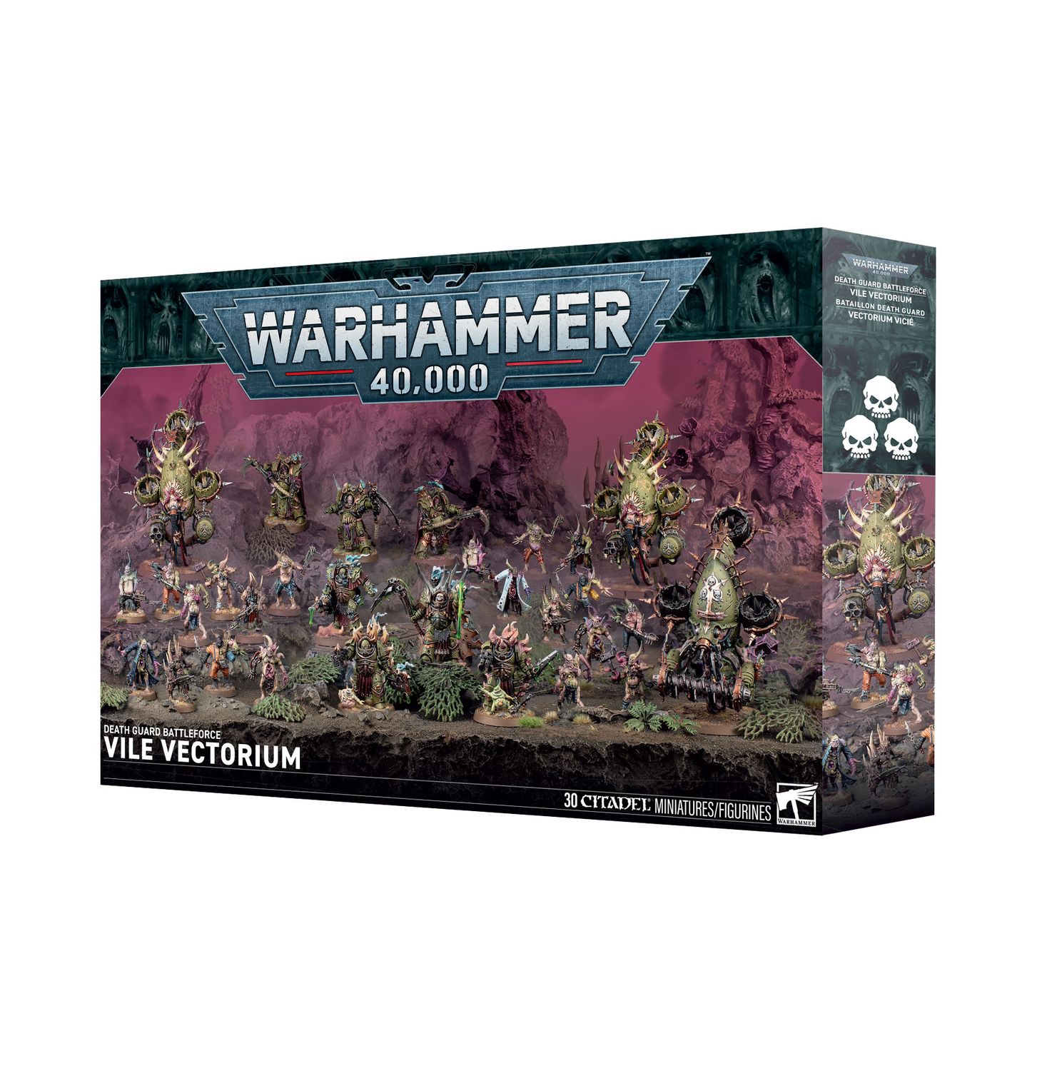 Warhammer 40K: Chaos Space Marines (Death Guard) - Battleforce: Vile Vectorium