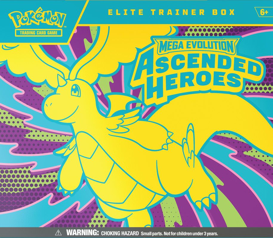 Pokemon TCG - Mega Evolution: Ascended Heroes Elite Trainer Box