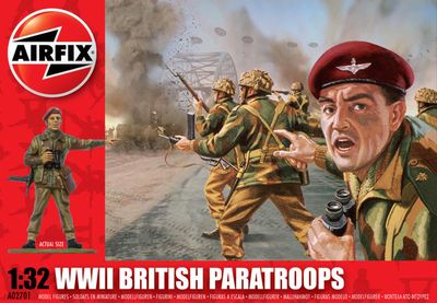 WWII British Paratroops Model Kit (1:32 Scale)