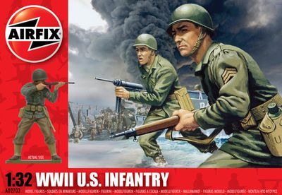 WWII U.S. Infantry Model Kit (1:32 Scale)