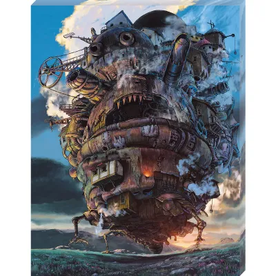 366 pcs - Canvas Style Jigsaw: Howl's Moving Castle