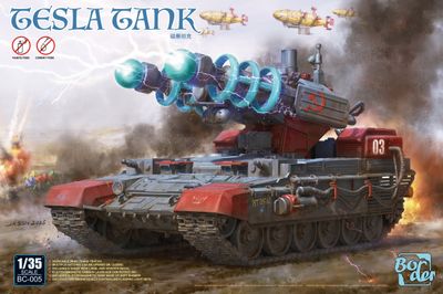 Tesla Tank Model Kit (1/35 Scale)