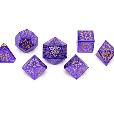 7-Piece RPG Feyweave Dice Set: Midsummer