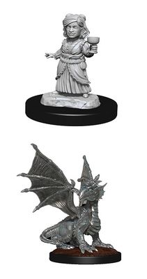 Nolzur's Marvelous Miniatures: Silver Dragon Wyrmling