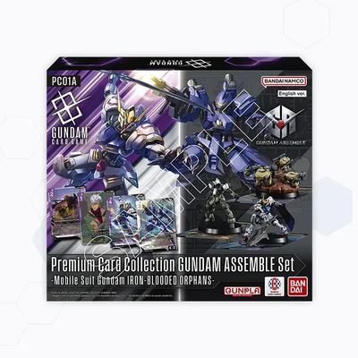 Gundam CG: Premium Card Collection GUNDAM ASSEMBLE Set - Mobile Suit Gundam IRON-BLOODED ORPHANS