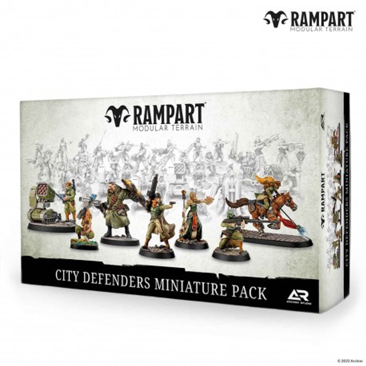Rampart Modular Terrain: City Defenders