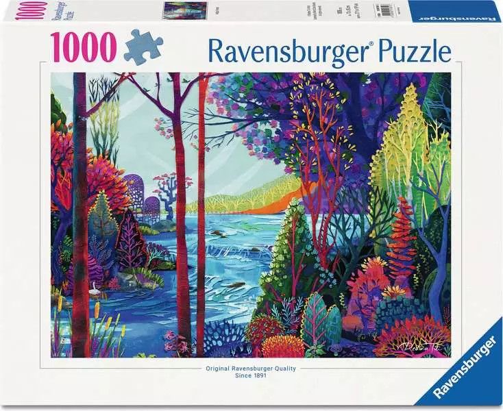 1000 pcs - Indigo Forest
