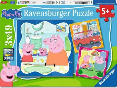 3x49 pcs - Peppa Pig: Family Firsts!