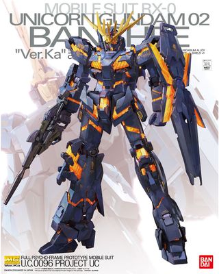 RX-0 Unicorn Gundam 02 Banshee Ver.Ka Model Kit (1/100 Scale)