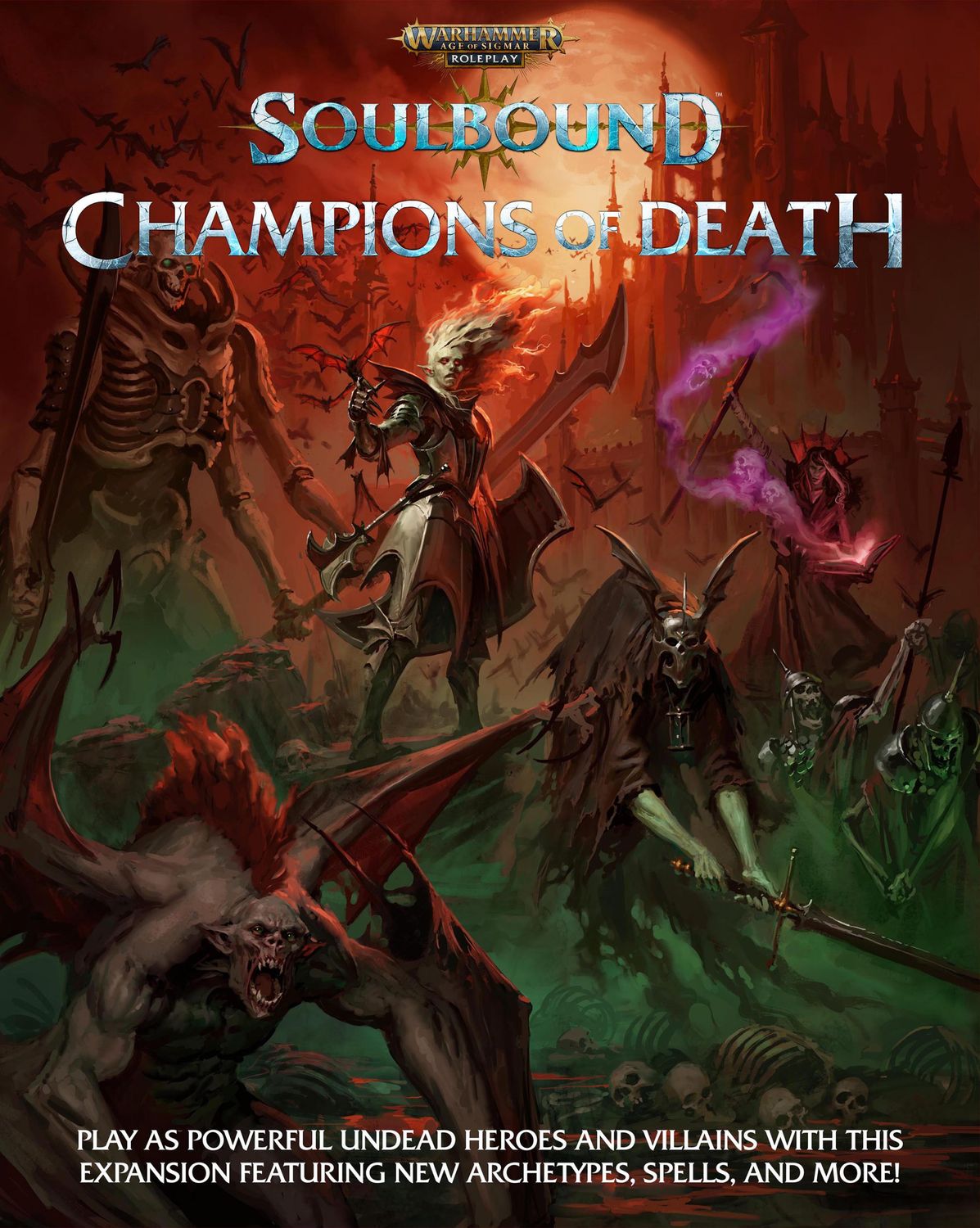 Warhammer Age of Sigmar RPG: Soulbound - Champions of Death