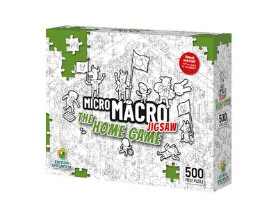 500 pcs - MicroMacro Jigsaw Puzzle - The Home Game