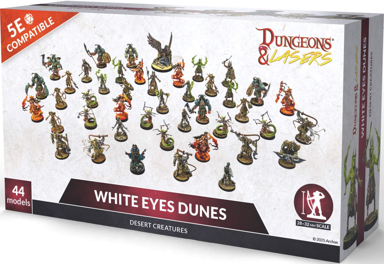 Dungeons &amp; Lasers: White Eyes Dunes: Desert Creatures