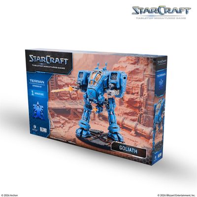 **PRE-ORDER** Starcraft: The Miniatures Game: Terran: Goliath Expansion Set