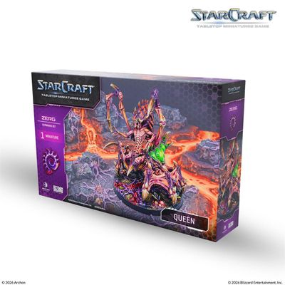 **PRE-ORDER** Starcraft: The Miniatures Game: Zerg: Queen Expansion Set