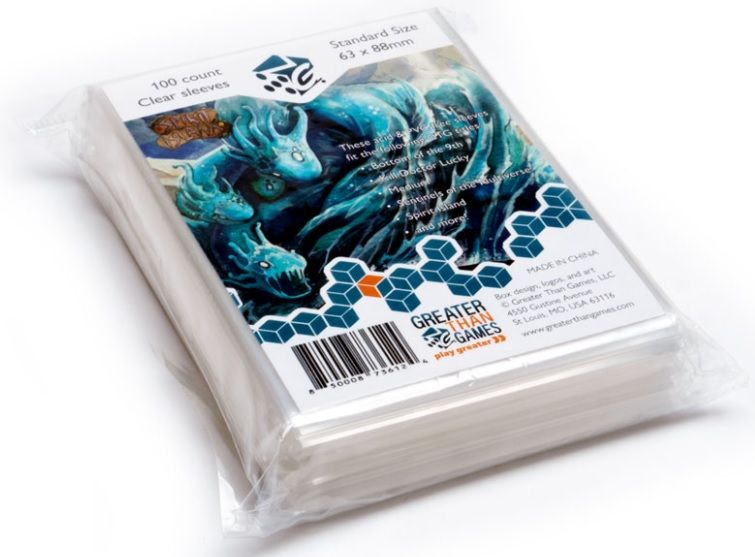 Sleeves - 63x88mm - Greater Than Games - 100/pk - Spirit Island