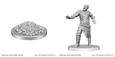 Nolzur's Marvelous Miniatures: Swarm of Rot Grubs &amp; Rot Victim