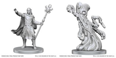 Nolzur's Marvelous Miniatures: Drow Mage &amp; Yochlol