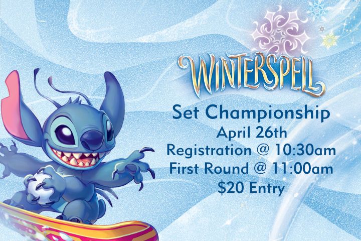Lorcana: Winterspell Set Championship - April 26 @ 10:30am