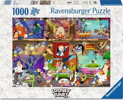 1000 pcs - Looney Tunes Backstage